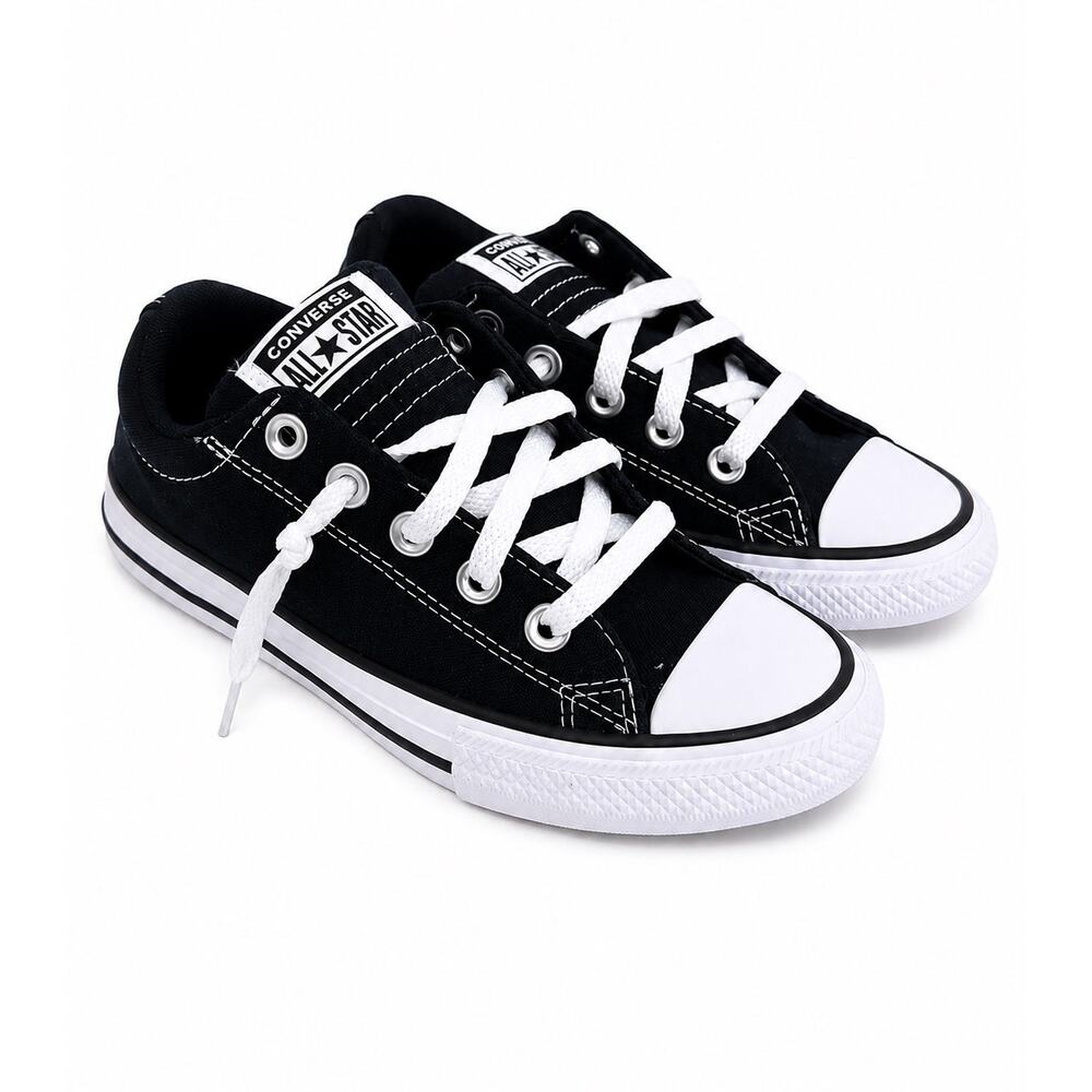 Converse Chuck Taylor Madison Low Sneakers Kids Size 1 Black Kids Classic Canvas